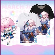 HT - Honkai: Star Rail March 7th Cosplay T-Shirt | Unisex Fit