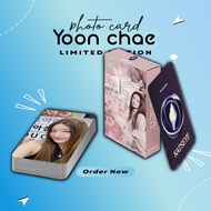 KPOP KATSEYE JEUNG YOON-CHAE PREMIUM PHOTOCARD 25 SHEETS