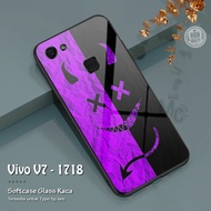 Softcase Glass Kaca VIVO V7 1718 Master Case Casing Silikon Hp VIVO V7 1718 Terbaru - MCL176