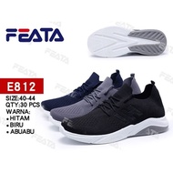 Sepatu pria sneakers import korea version Feata E810 + E812 sol anti