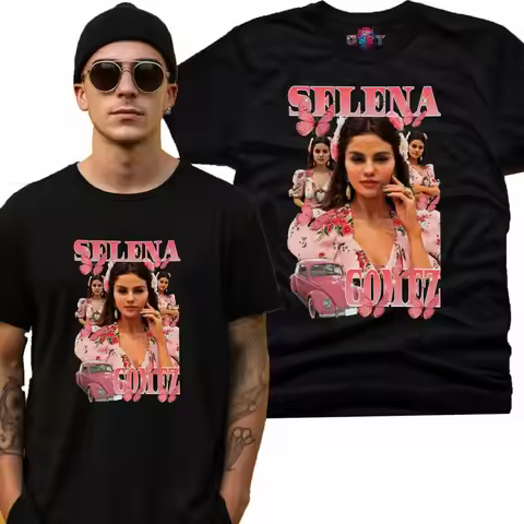 SELENA GOMEZ BOOTLEG GRAPHIC T Shirt For Men And Women S 5XL