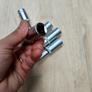 Set of 7 tube tips 7.7cm long 1/2 Cr-v steel