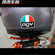 Westbound car sticker AGV helmet Rossi YAMAHA car refit small LOGO reflective body sticker