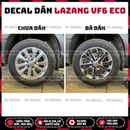 VF6 wheel stickers, VF6 wheel decals decorate the highlight Thegioidecalxe