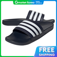adidas | Non-Slip Adidas Adilette Comfort Three-Stripe Slipper Gz5892