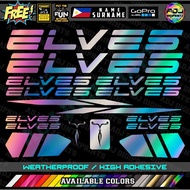 ELVES Decals Stickers MTB and ROAD BIKE SPECIAL COLOR VINYL