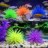 Aquarium Ornaments Dazzle Coral Soft Coral Simulation Sea Urchin Ball Seabed Plants Aquarium Set Sce