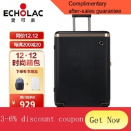 YQ44 Cola(Echolac)Scratch ResistantPCTrolley Case Universal Wheel Suitcase Luggage DynastyPC142 White 20Inch