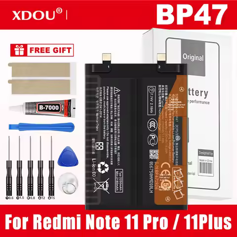 2026 years Brand New BP47 4500mAh For Xiaomi Mi Redmi Note 11 Pro Note11+ Note 11 Plus Phone Replace
