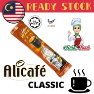 Halal Alicafe Warung Instant Traditional Klasik 3-in-one Kopi Coffee Premix Mamak Breakfast 传统即溶三合一咖啡 20g