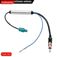 CRAFTSERIES Car Special Radio Antenna AM/FM Audio Radio Signal Amplifier Dual Fakra RF Radio Antenna
