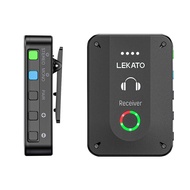 LEKATO MS-2 2.4G Wireless in Ear Monitor System IEM System Transmitter Receiver