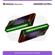 MelGeek MADE68 Ultra+ Hall Effect Magnetic Keyboard (EVANGELION) – 8KHz, 0.01mm RT, 4-Stage Gasket S