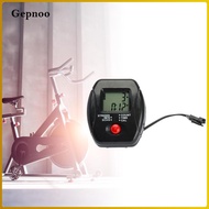 Gepnoo Monitor Tachometer Stationary Bicycle Stable for Riding Machine Counter