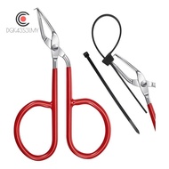 Cable Tie Opener Zip Tie Cable Tie Remover Tool Stainless Steel Zip Tie Cutter Tool with Silicone Ha