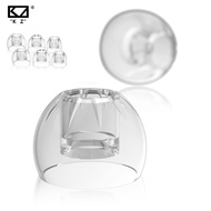 KZ LS01 Ear Tips Comfortable To Wear Noise Isolating Earbuds Cover 3Pairs S/M/L Size High-Transparen