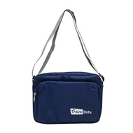 กระเป๋าผ้าลินินหูเชือกดำ Kassa Home TD0527-11NB