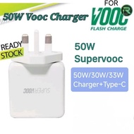 Super Vooc Dart Warp 100W 80W 65W 33W 30W Charger Suitable For Oppo Realme OnePlus USB Type-C Cable