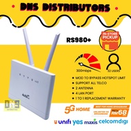 ☚RS980+ Modified 4G LTE Simkad Modem Router Bypass Unlimited Hotspot Internet Like RS860 A80 B310 C300ღ