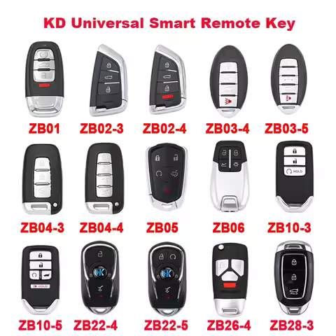 KEYDIY Universal KD Smart Remote Key ZB01 ZB02-3 ZB02-4 ZB03 ZB04 ZB05 ZB06 ZB10 ZB22 ZB26 ZB28 for 