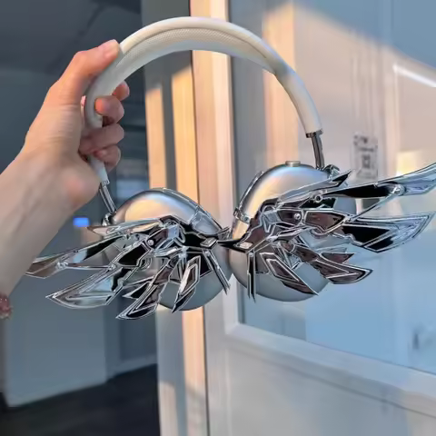 Original for Airpods Max Case Cover Custom Space Alien 3DDesign EarphoneProtector Suitable for Airpo