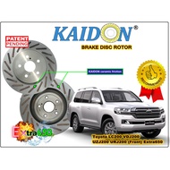 Toyota LandCruiser URJ200 VDJ200 UZJ200 disc brake rotor KAIDON (front) type "Extra650" spec