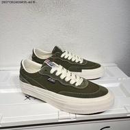 Vision Street Wear Olive Green Low Top Suede Canvas Shoes for Men and Women Street Sports Skate Shoe