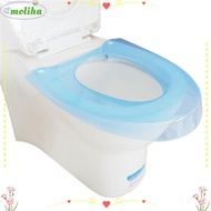 MOLIHA Toilet Seat Cover Hot Washable Pure Color Pad Bidet Cover