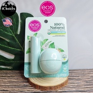 EOS _ 100% Natural Organic Lip Balm Set 2 Piece 4g Stick + 7g Sphere Sweet Mint  ลิปบาล์ม ธรรมชาติ อ