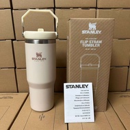 Stanley Stanley30OZ/40ออนซ์ถ้วยในรถกาต้มน้ำแบบพกพาแก้วแบบมีหลอดกระติกน้ำร้อนสแตนเลสความจุมาก