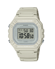 นาฬิกาข้อมือผู้ชาย ผู้หญิง คาสิโอ ดิจิตอล CASIO Digital สายเรซิน รุ่น W-218HC-4A2VDF W-218HC-4A2 W-2