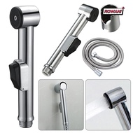 ROWAN1 Handheld Hose Spray Stainless Steel Hygienic Bathroom Hose Toilet Douche Bidet