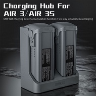 For DJI Air 3/Air 3S Drone Charging Manager Dual-Battery Smart Charger