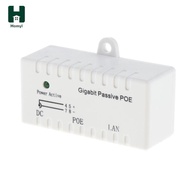 [Homyl] Gigabit Passive Power Over Ethernet POE Injector for , 2.1mm x 5.5 Connector