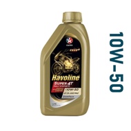 CALTEX Havoline Super 4T 10w-50 Fully Synthetic Original Motor Engine Oil (1L)
