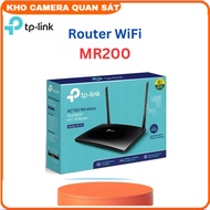 Router TP-LINK Wi-Fi Băng Tần Kép 4G LTE AC750 Archer MR200 V52-Kho camera