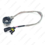 Car HID Xenon Lamp Working Wire Harness D2S D2R D2C D4S D4R Aluminum Mesh Adapter Adapter Cable #