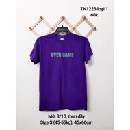 Short-sleeved T-shirts, 2-hand T-shirts, plain T-shirts [Go Vap/Fire Express]