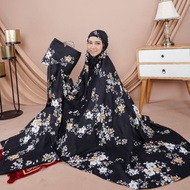 MUKENA DEWASA JENNA RAYON MOTIF / MUKENA RAYON BALI DEWASA MOTIF BUNGA