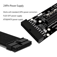 Oculink SFF-8612 for GPU Compatible PCI-E 4.0 X16 Adapter Riser Card 24Pin Power Supply High-Speed S