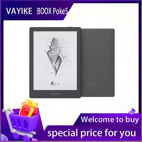 New original BOOX Poke5 6-inch e-book reader ink screen tablet e-book smart reading portable electro