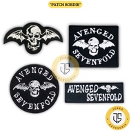 Iron Patch Embroidery Sewing Emblem Band A7X Patch Embroidery Sewing Accessories Embroidery