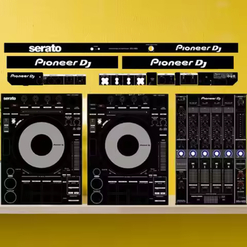 Pioneer DDJ-SZ2/RZ/SZ Controller Film - Full-Coverage PVC Self-Adhesive Decal for DJ Mixer, Durable 