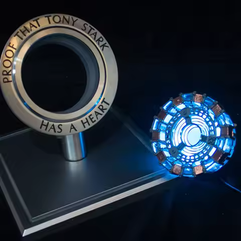 Avengers: Endgame Iron Man Mark I Arc Reactor - 1:1 Scale Die-Cast Light Up Model Ultimate Metal Col