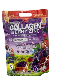 (1ถุง)มิเกวMIKEO Gluta Collagen Sakura Peach & Mikeo Blood Orange C & Mikeo Collagen Berry Zinc 35ซอ