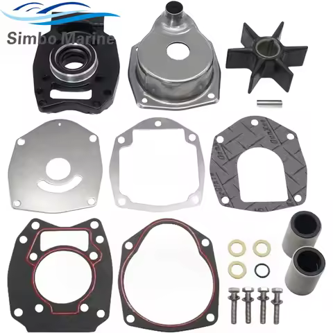Water Pump Impeller Kit for Mercury Mariner Outboard 75 80 90 100 115 HP 2-Stroke 4-Stroke 46-8M0113