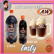 A&amp;W Root Beer Air Botol Signature 600ml dan 2000ml Sarsi Botol Besar Sarsaparilla