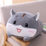 60cm Kawaii Soft Animal Pillow Bear Panda Hamster Elephant Stuffed Plushie Bolster Bantal Panjang Pe