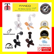 Fanco Dono 16” Corner Wall Ceiling Fan