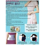 Ananda Simple Belt Slimming Corset Regular and Maxi Sizes